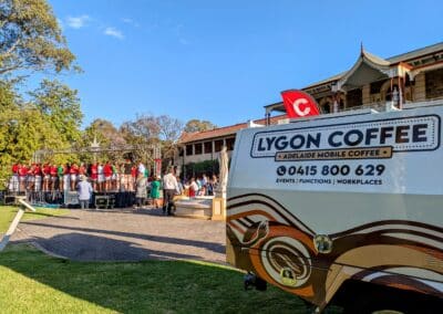 LygonCoffee van at Loretto College, Norwood, SA