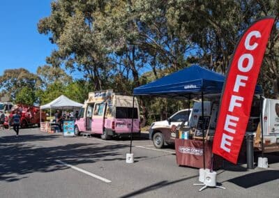 LygonCoffee van at Mawson Lake car show, Mawson Lake, SA