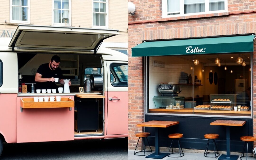 Which Brews Better Authenticity — The Peripatetic Coffee Van Or The Established Café?
