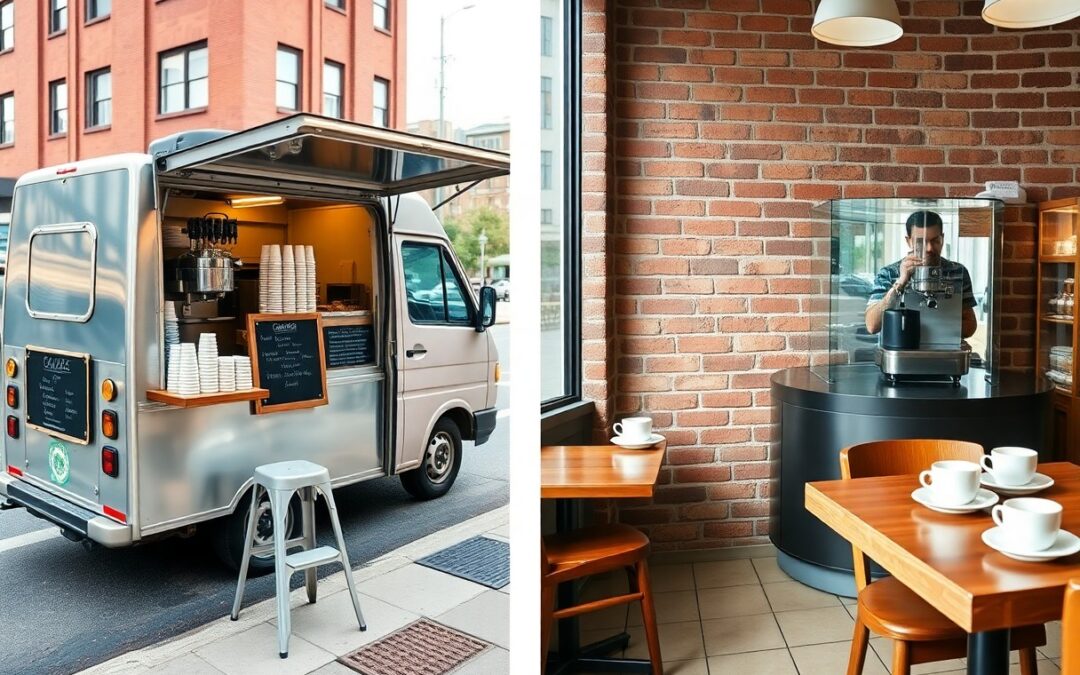 The Pros And Cons Of Running A Coffee Van Compared To A Café