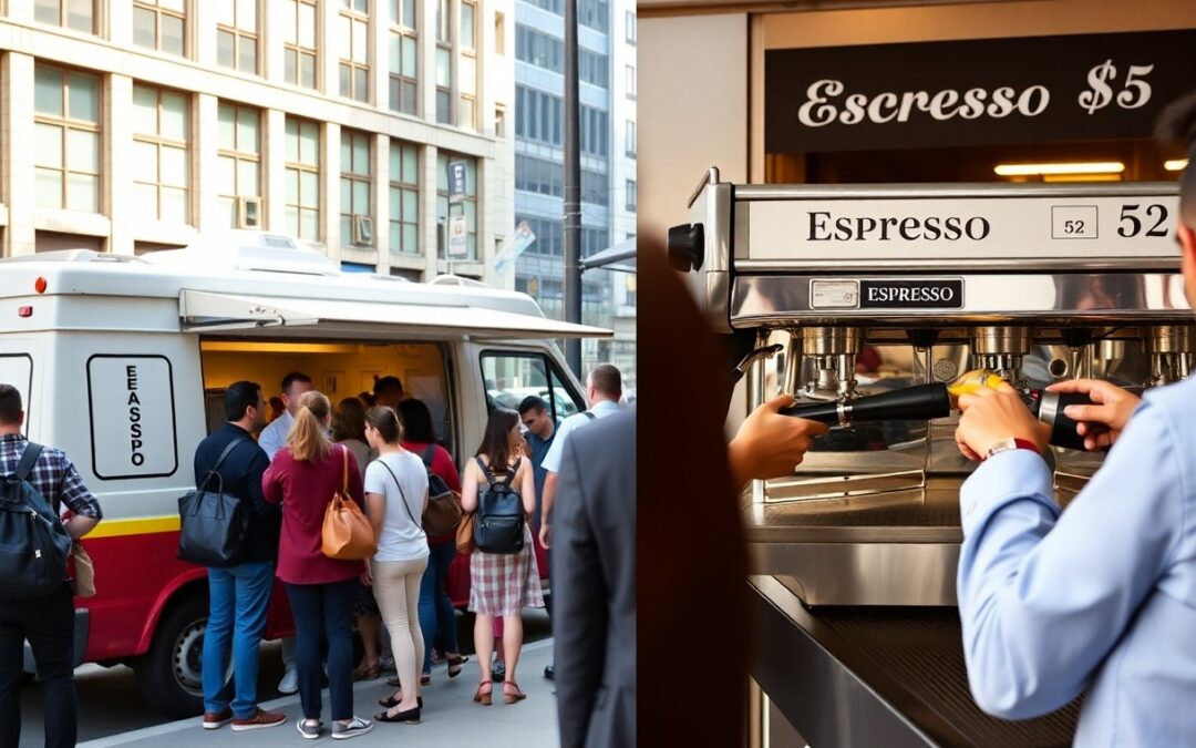 Do Coffee Vans Democratize Good Coffee More Effectively Than Boutique Cafés?