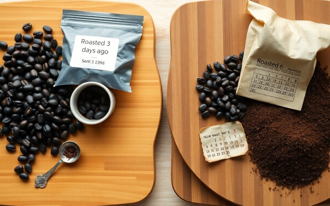 How Does Bean Freshness Influence The Elusive Aroma Spectrum?