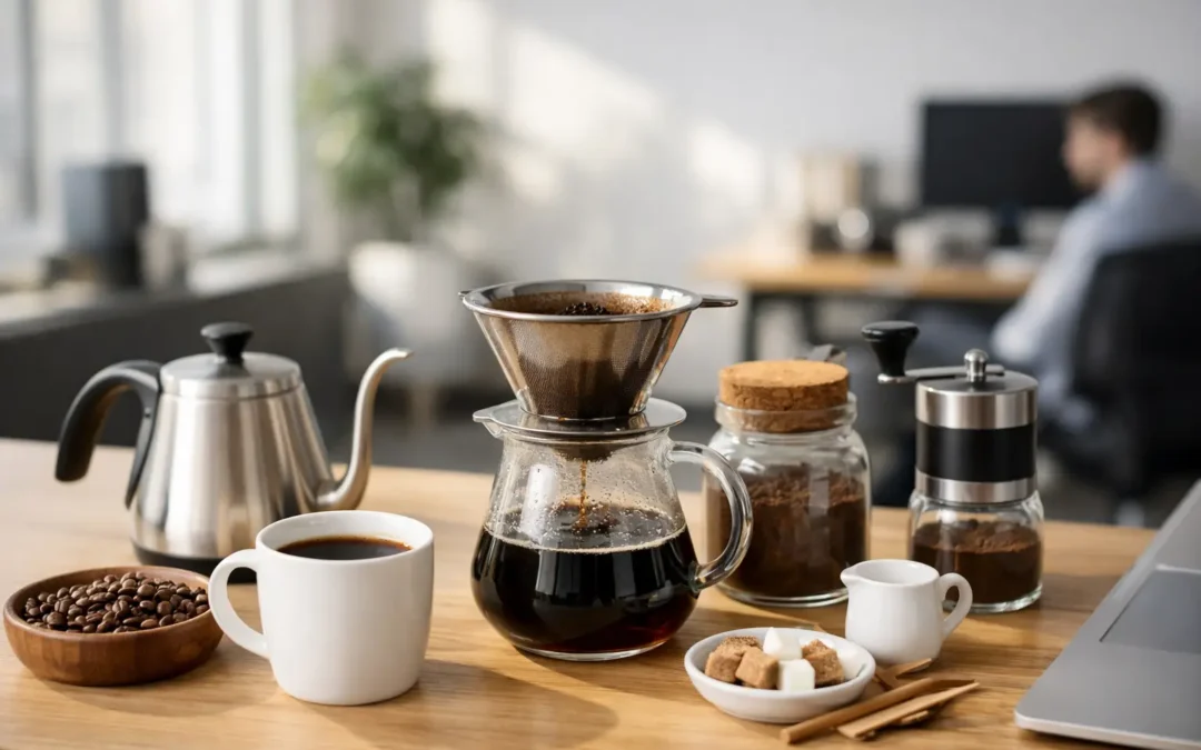 Workplace Coffee Without Machines That Works