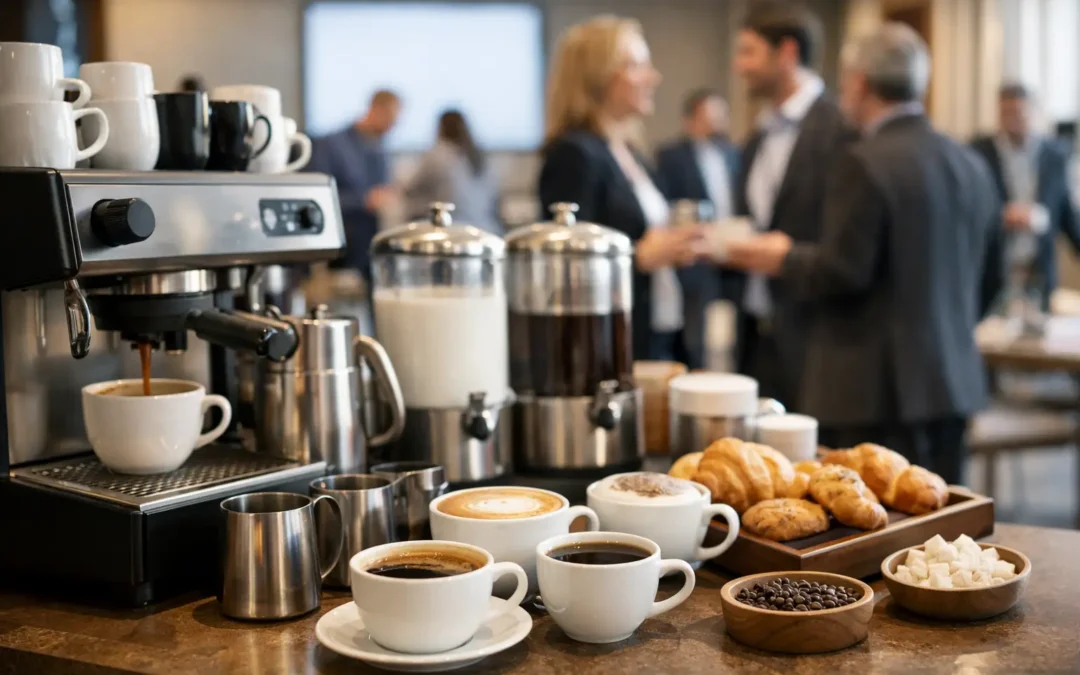 Coffee Catering for Conferences That Flows