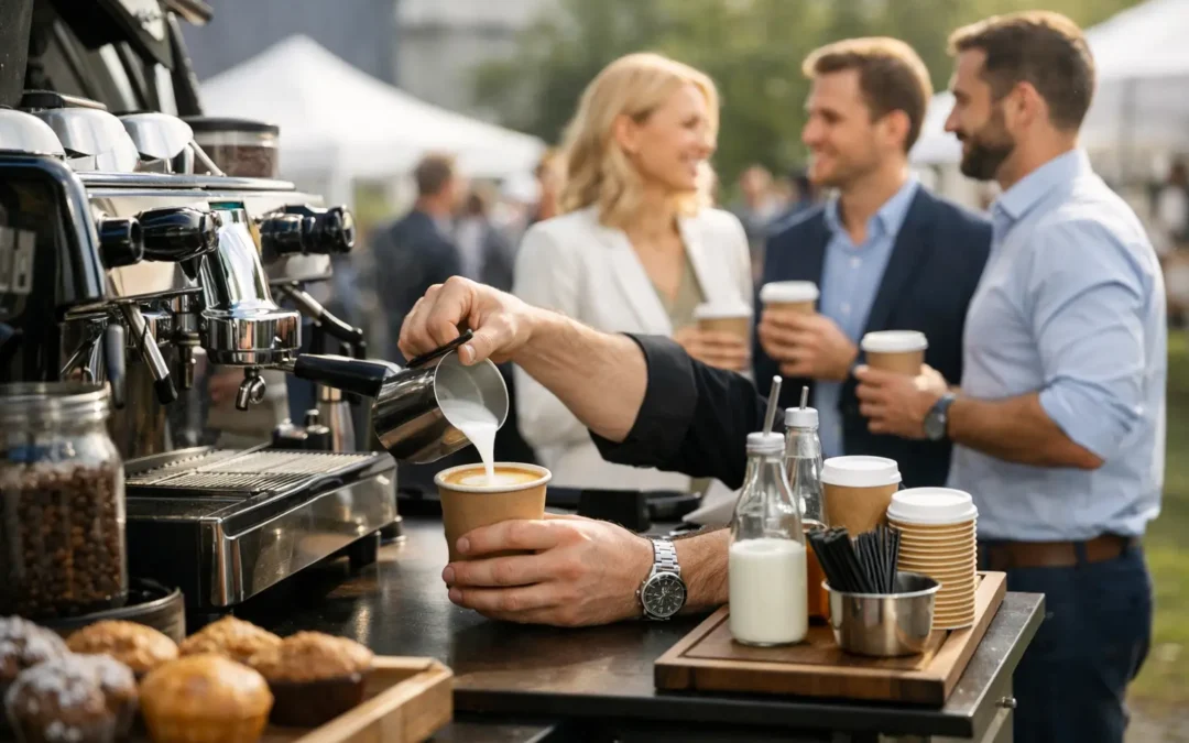 Why Hire Mobile Coffee Catering for Events