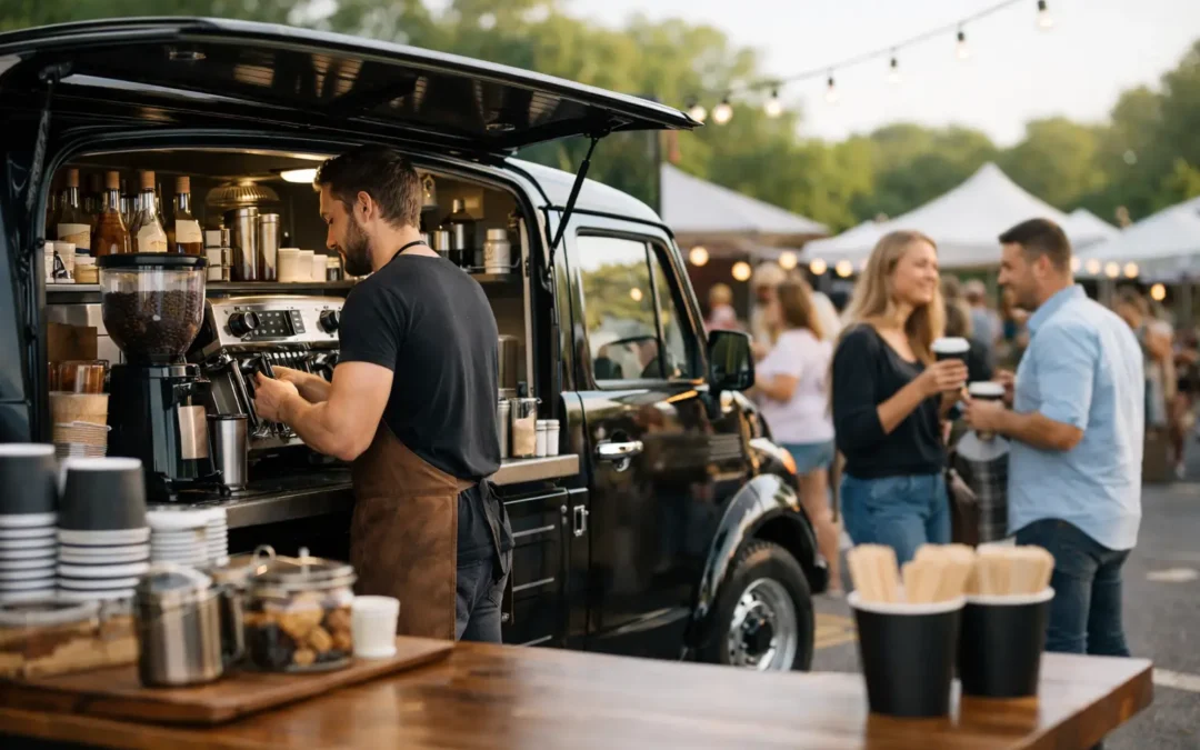 How Mobile Coffee Vans Work at Your Event