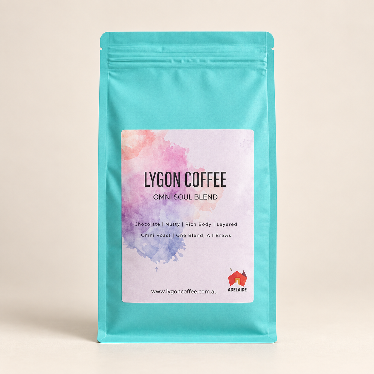 OmniSoul Blend coffee bag