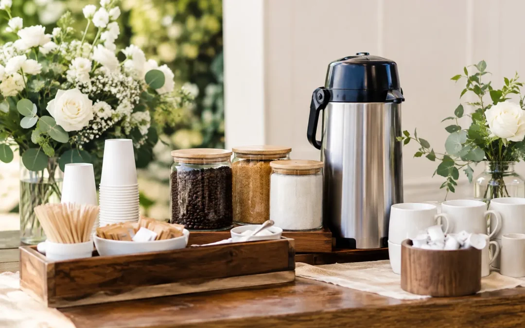 12 Wedding Coffee Station Examples Guests Love