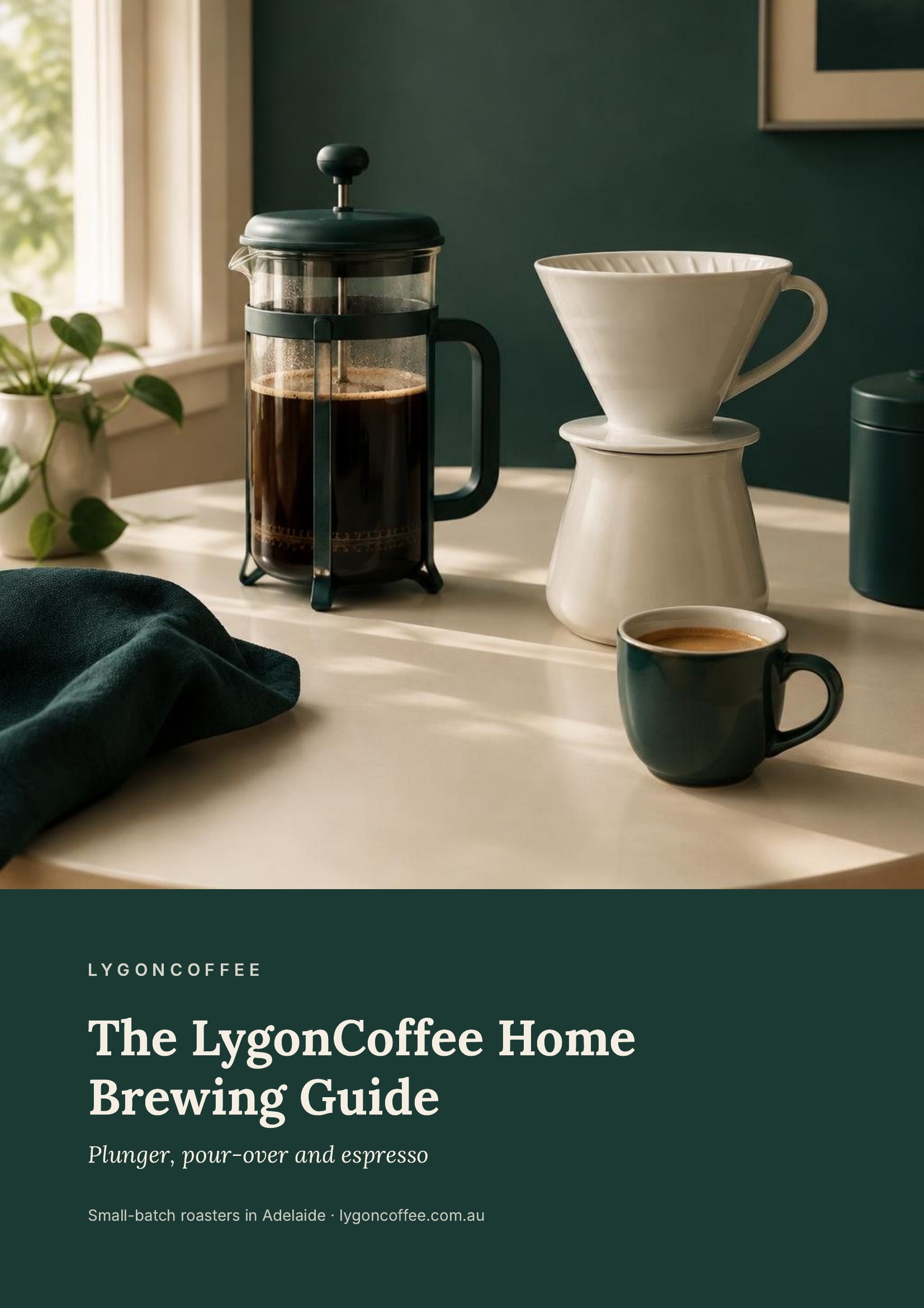 The LygonCoffee Home Brewing Guide cover