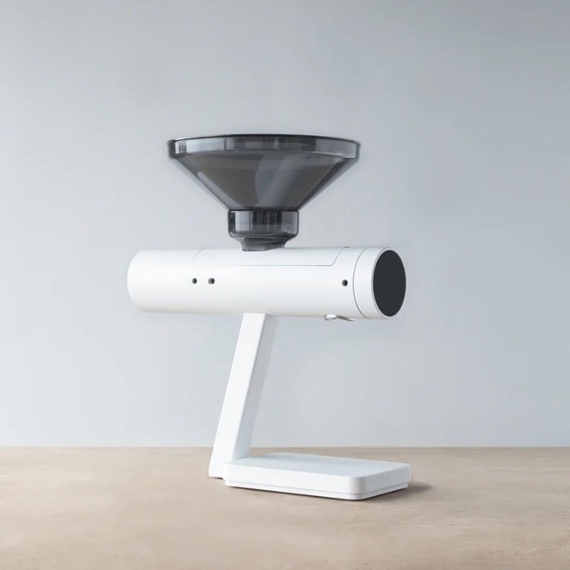 Acaia Orion Mini Bean Doser - Matte White - Image 2