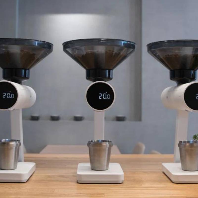 Acaia Orion Mini Bean Doser - Matte White - Image 5