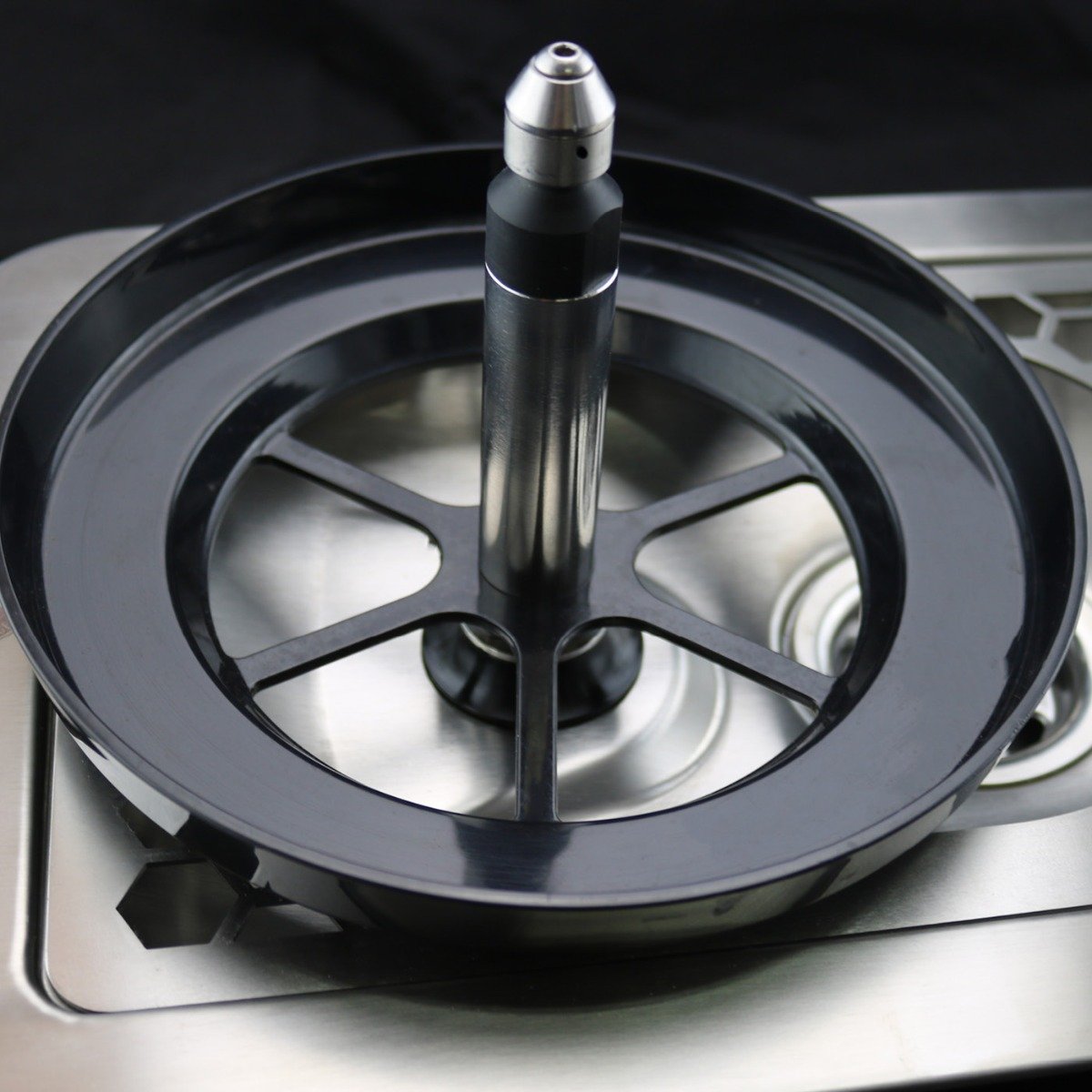 Rhino Pitcher Rinser - 300mm - Spinjet with Blender Attachment. NSF Certified - Image 2